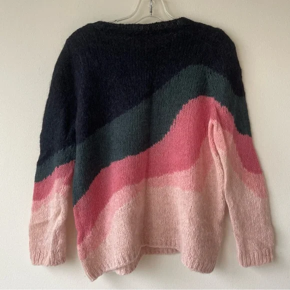 SEZANE multi color sweater size small - Picture 3 of 8